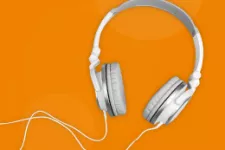 Podcast headphones